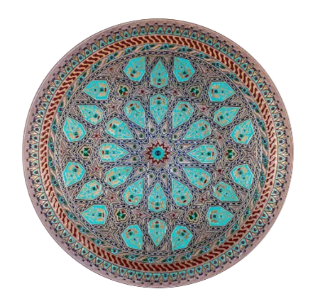 Hendesi Tabak 34 CM